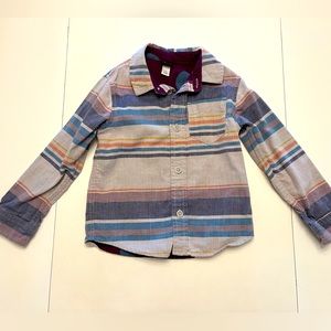 Tea Collection Long Sleeve Button Down size 3